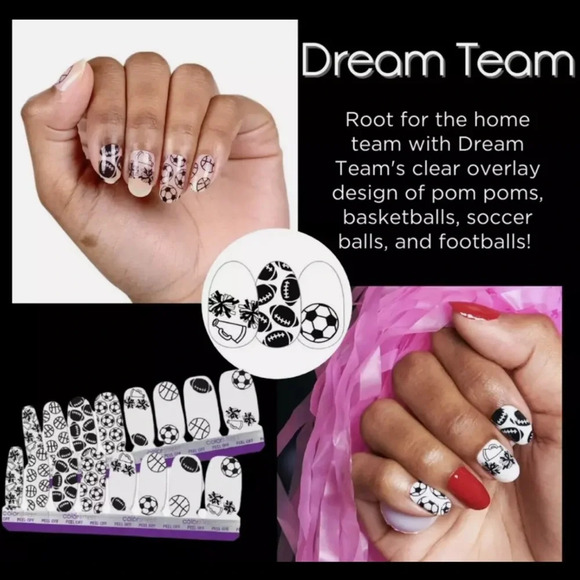New Color Street Nail Polish Strips • Dream Team Overlay - Picture 3 of 4